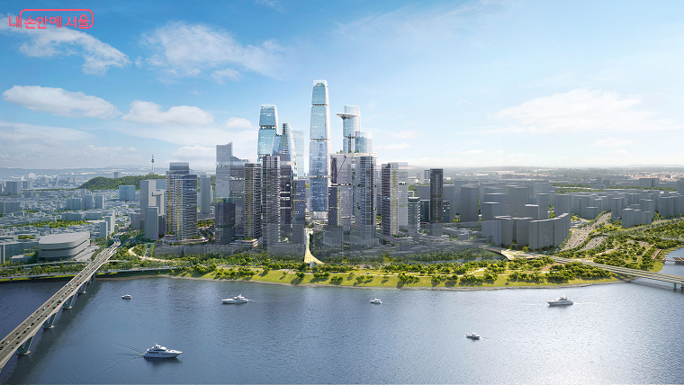 용산국제업무지구 조감도