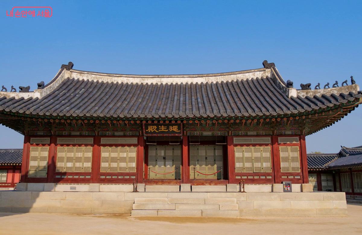 강녕전의 보조 침소로 사용되기도 한 연생전 ©박성환