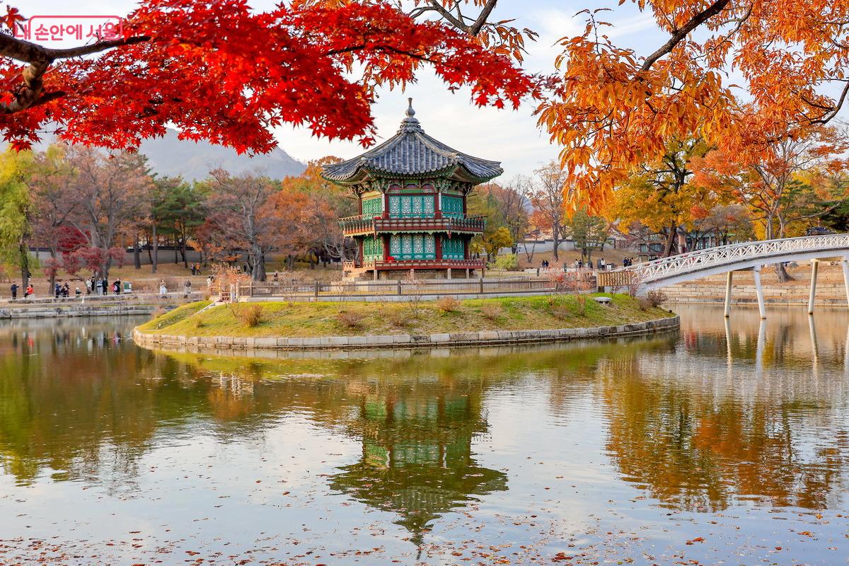 향원정은 왕과 그 가족들이 휴식을 취하는 공간으로 사용되었다. ©박성환 