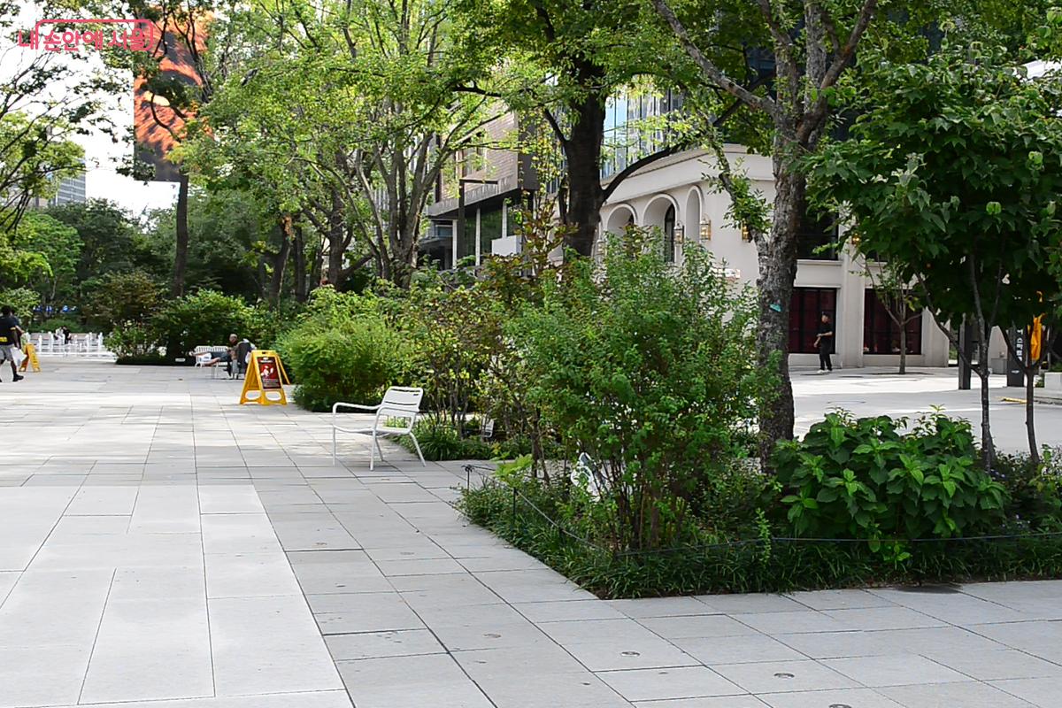 서울 도심이 꽃과 나무로 채워진 정원도시로 변화하고 있다. ©오도연