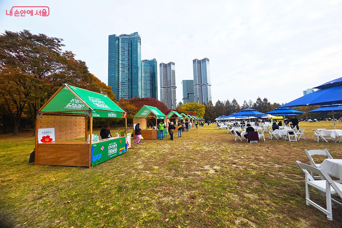 쉼, 성장, 내일 세 가지 주제로 진행한 ‘손끝으로 만나는 정원, 체험 프로그램’ ©이정민