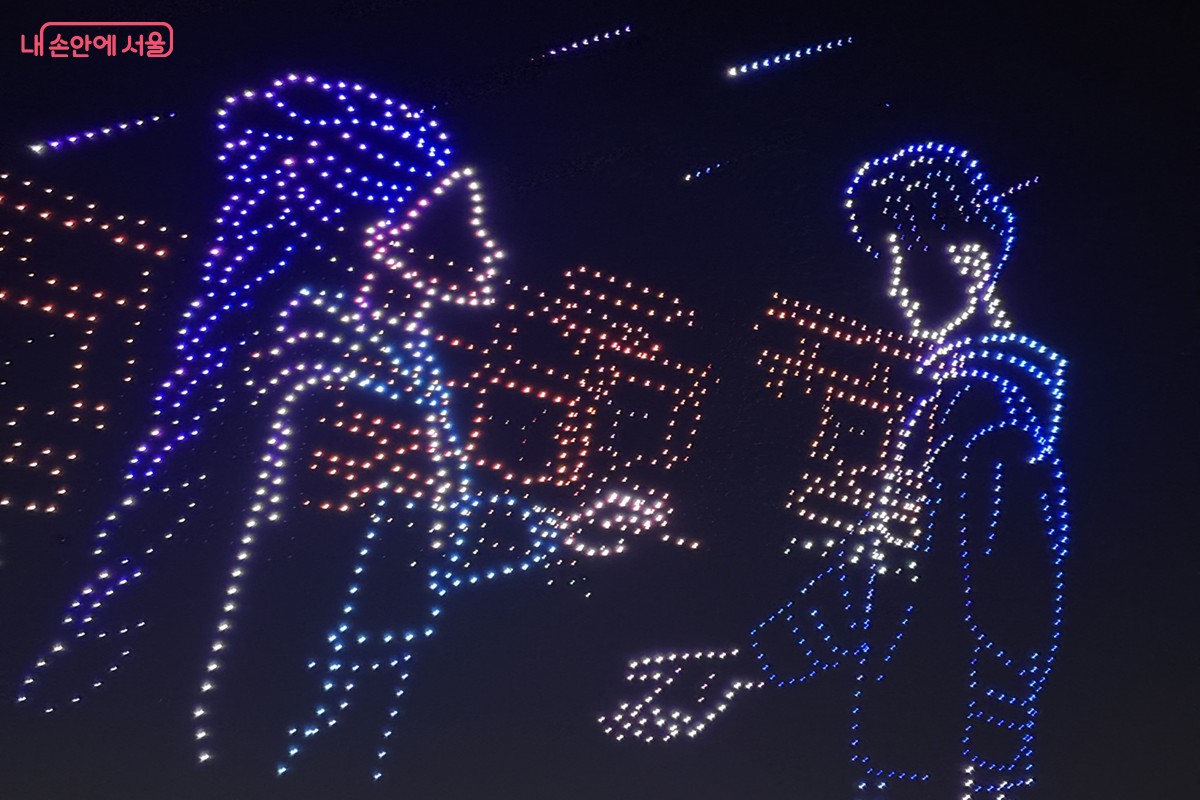 ‘케데헌’ 세계관 속 캐릭터와 상징적 장면을 구현하는 순간은 압도적이었다. ©김경선