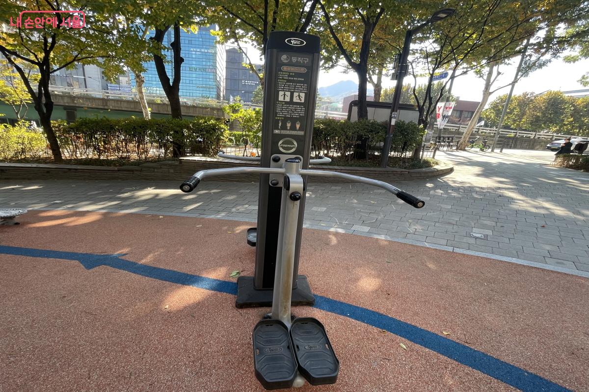 운동기구에 적힌 내용을 잘 확인하고 운동하는 것이 좋다. ©이정민