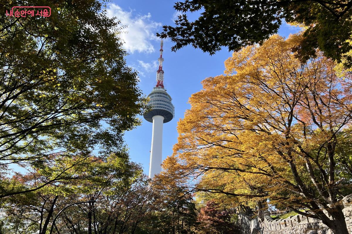 남산타워로 불리는 N서울타워는 서울의 대표 상징물이다. ©박지영 