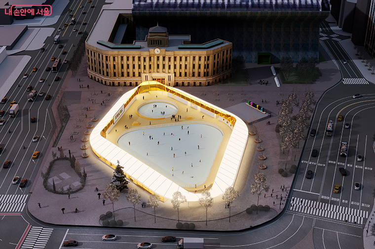 2025 서울광장 스케이트장 - 예상도