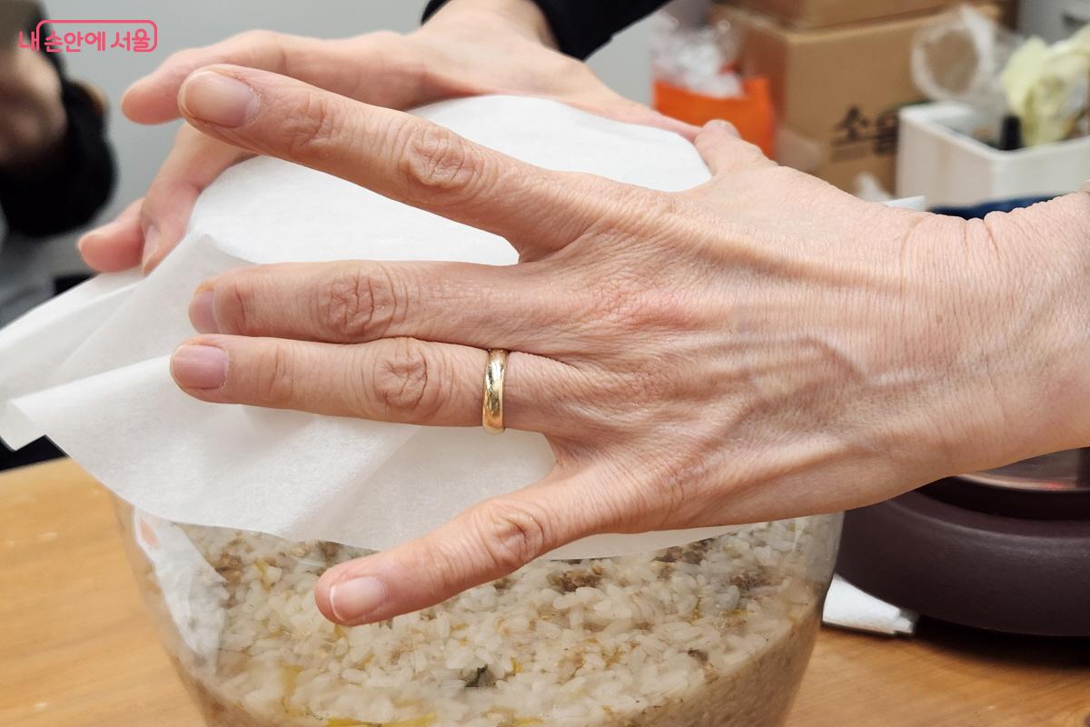 술은 발효하면서 당화 과정을 거쳐야 한다. &copy;윤혜숙