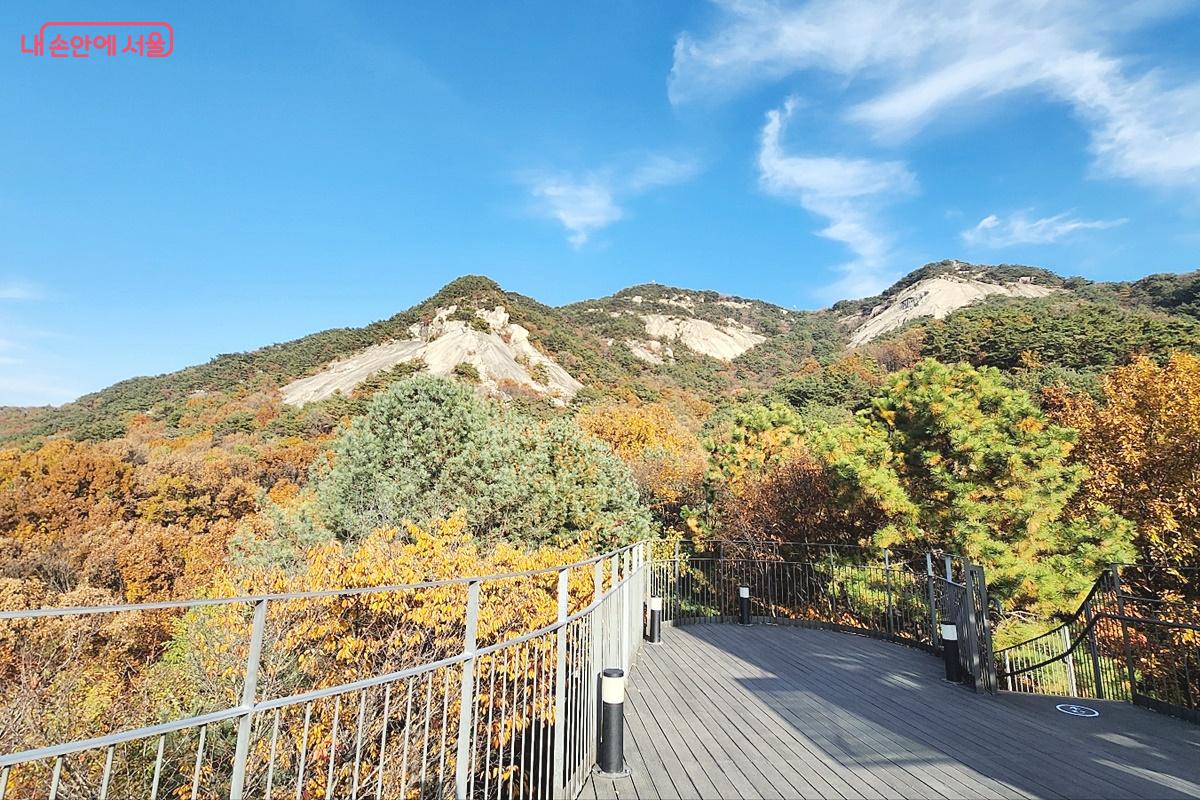 전망대에서 보이는 불암산