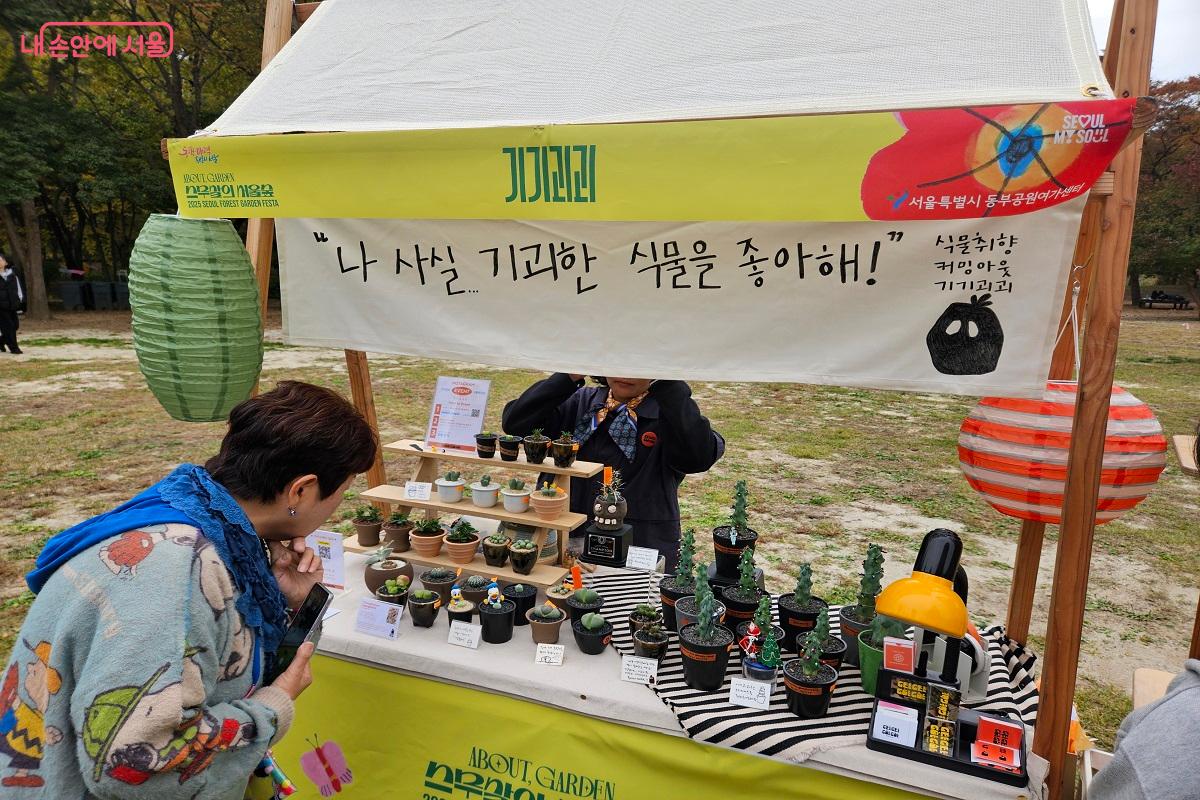 가족마당에서 진행된 팝업 가든 스토어 &copy;김진호