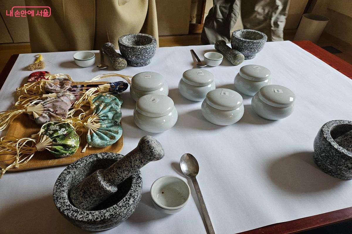 '온기 향낭주머니' 제작 체험 장소 ⓒ김진호
