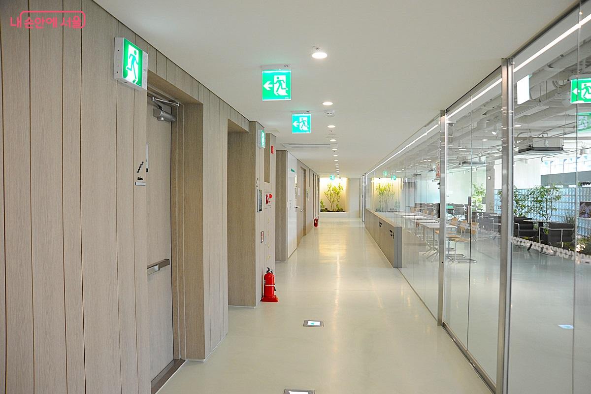 중랑캠퍼스 내부 전경 ©조수봉