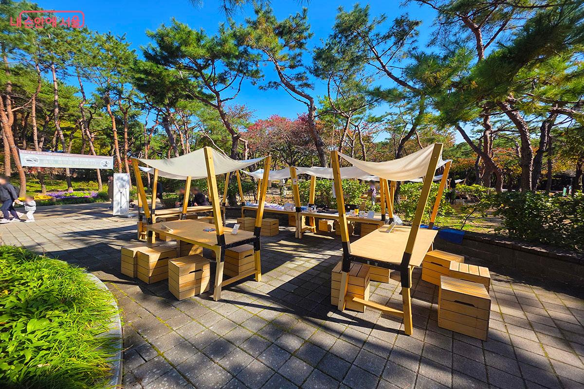 한남유아숲체험원에서 진행한 다양한 프로그램 ©이정민