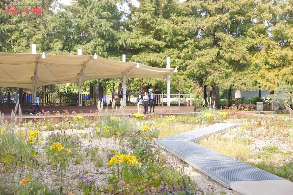 10년 만에 실시된 정비사업을 통해 정원형 생태공원으로 재탄생했다. ©임중빈