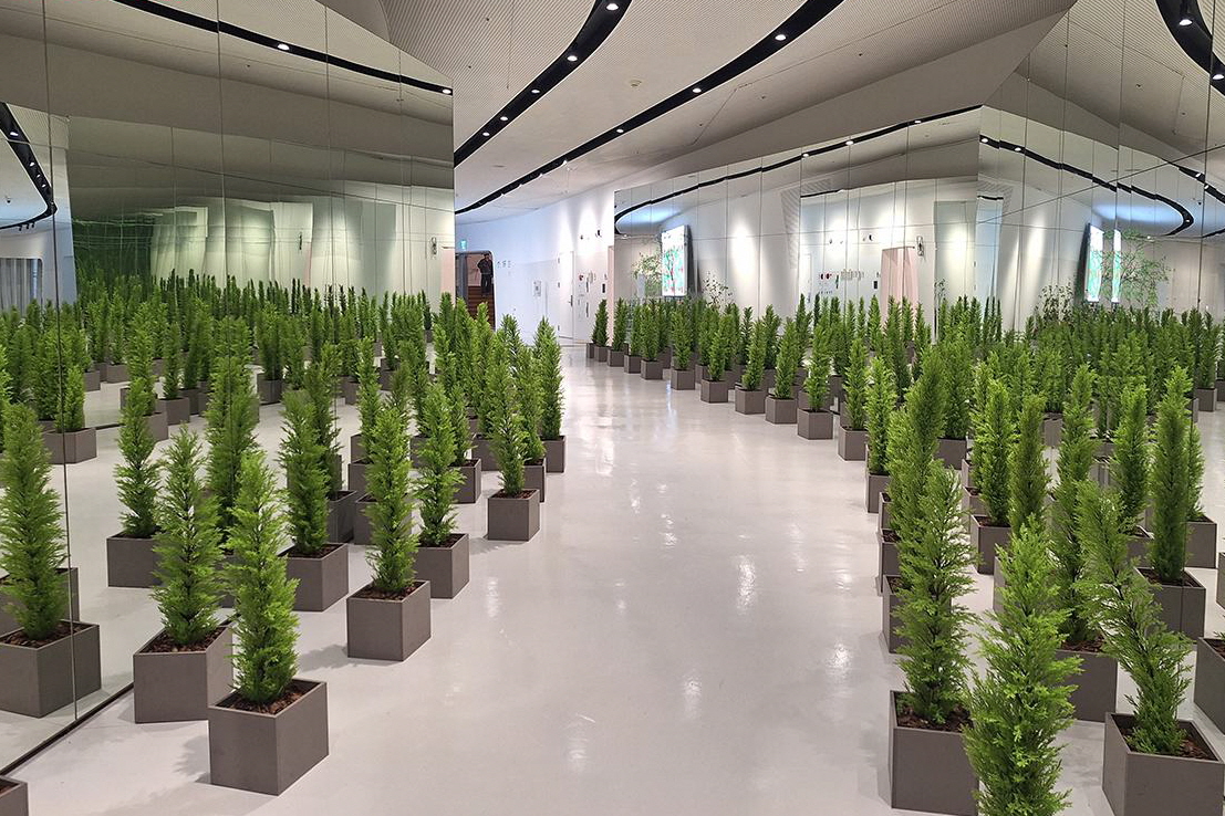 복잡한 도심 속 초록빛 안식처 발견! DDP '창작의 정원'을 거닐다