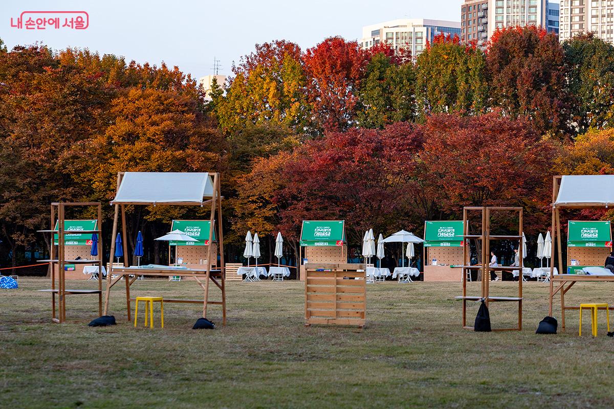 가족마당에서 열린 체험 프로그램과 팝업 가든스토어 ©문청야