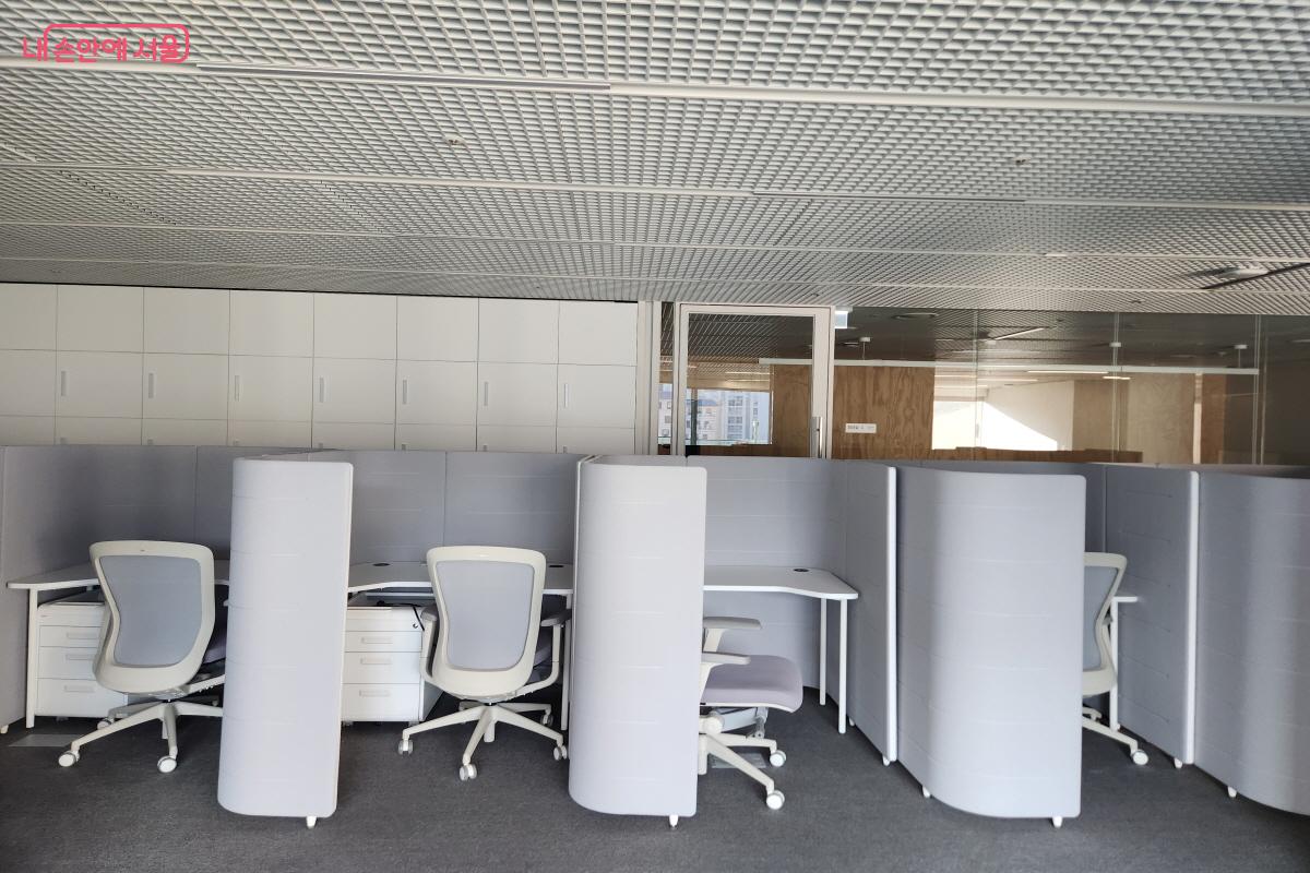 서울영화센터 8층에 공유오피스가 마련되어 있다. ©윤혜숙