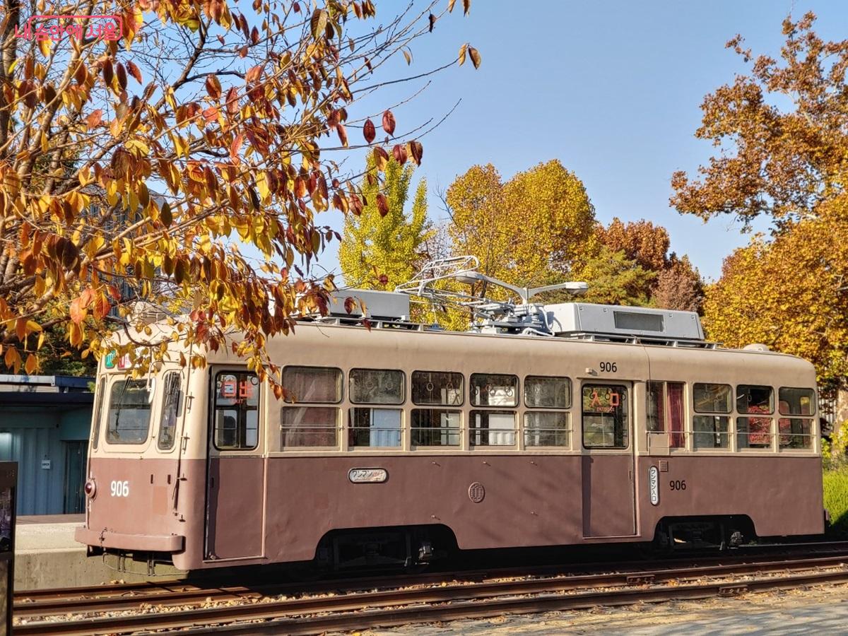 가을 단풍 명소 화랑대철도공원 ©김병규