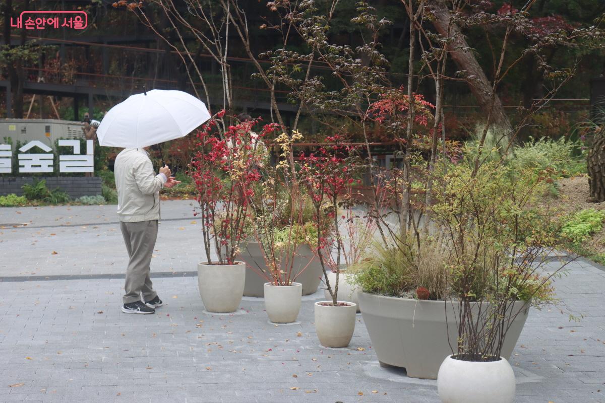 소월정원을 찾은 시민들 ©조송연