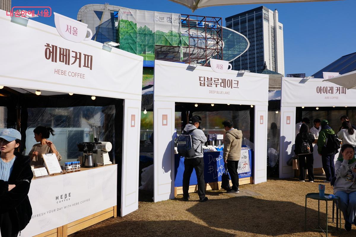 서울 지역 커피 팝업스토어를 만났다. &copy;우현희