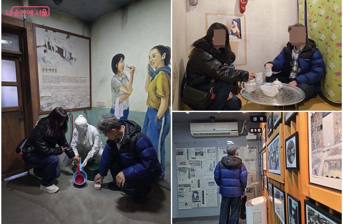 1층 기획전시관 체험하는 모습 &copy;조성희