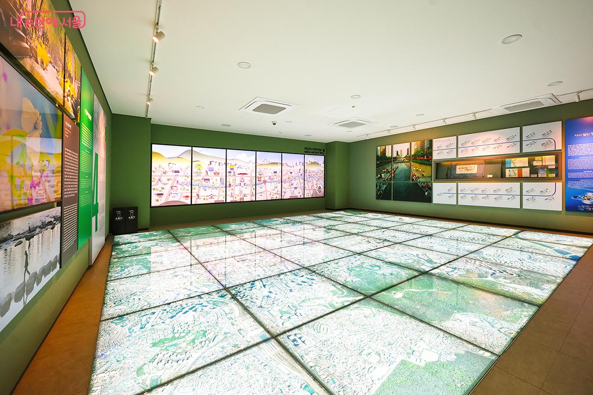 복원 후의 모습을 영상을 통해 감상할 수 있다 ©김주연