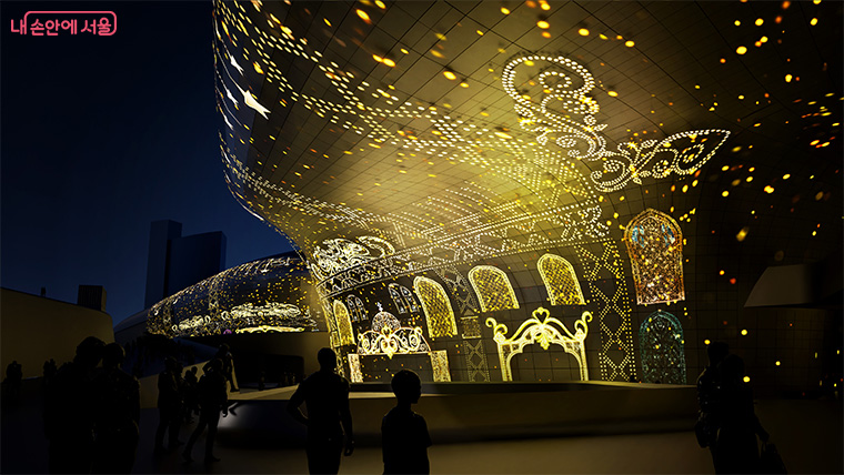 DDP에서 12월 18일부터 31일까지 ‘서울라이트 DDP 2025 겨울’이 개최된다. 