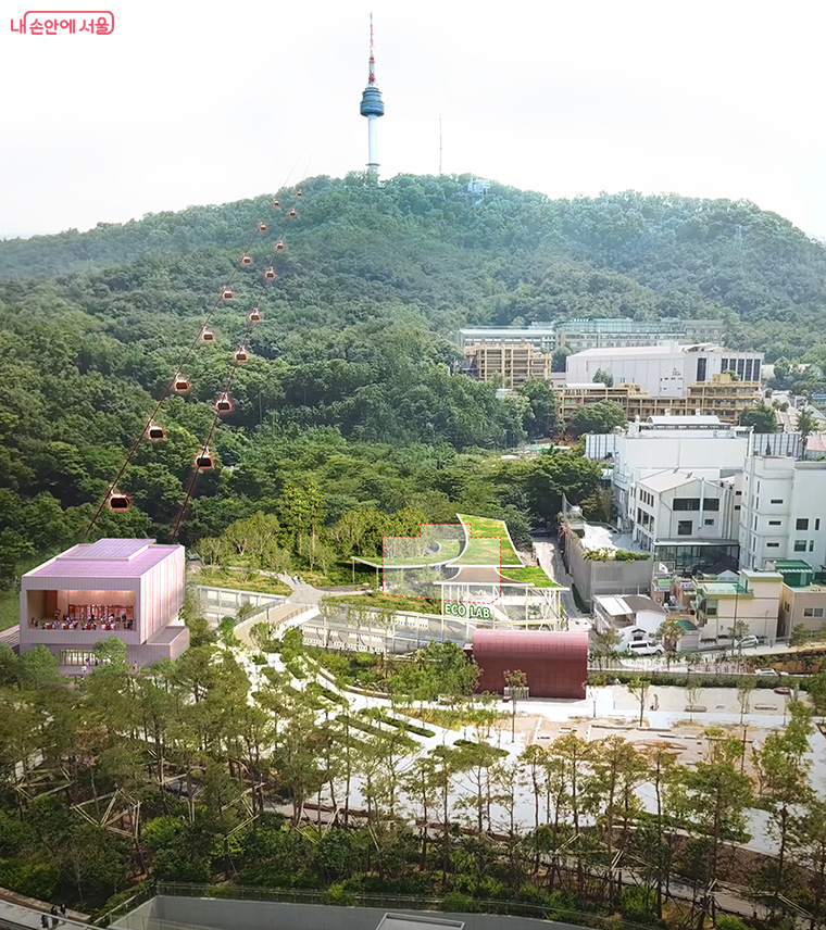 예장 공원경관 회복(서울소방재난본부 철거)