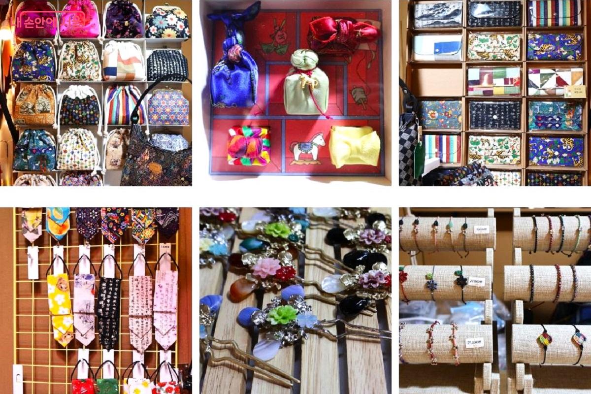 광화문마켓은 알록달록, 아기자기한 상품들로 가득하다. &copy;이봉덕