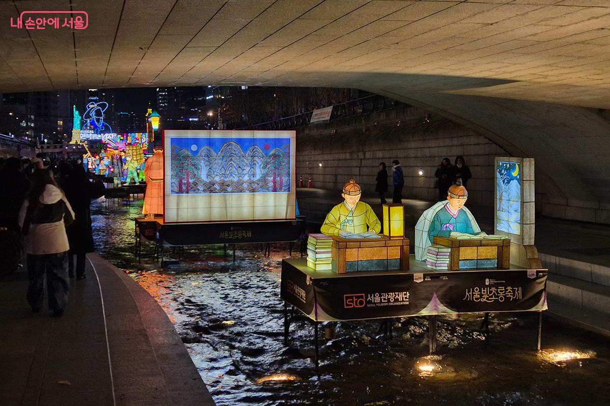 청계광장~광통교 구간의 &lsquo;미라클 서울&rsquo;은 말 그대로 과거부터 미래까지 기적과 같이 변모한 서울의 시간을 보여준다.