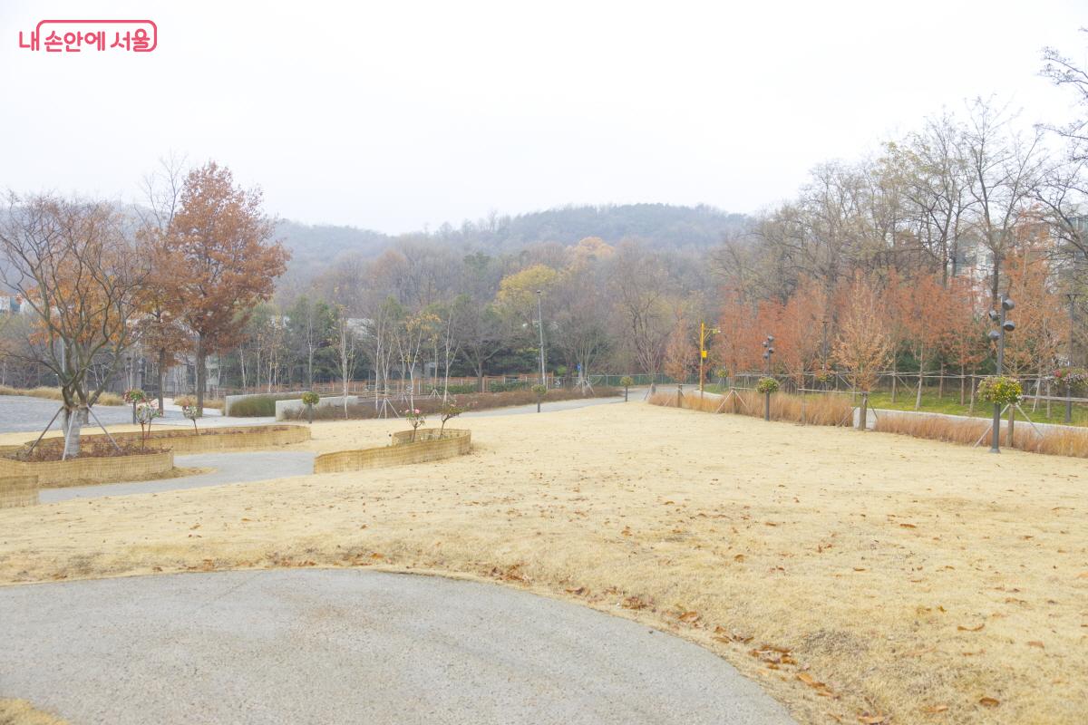 넓은 잔디마당은 앞으로 다양한 행사의 명소로 활용될 수 있다. ©임중빈