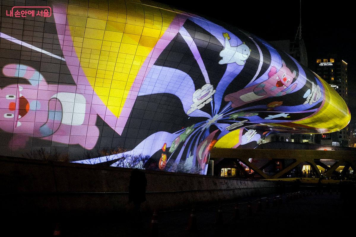 해치와 소울프렌즈의 매력을 극대화한 애니메이션 작품 &lsquo;서울풀 윈터&rsquo; &copy;김아름