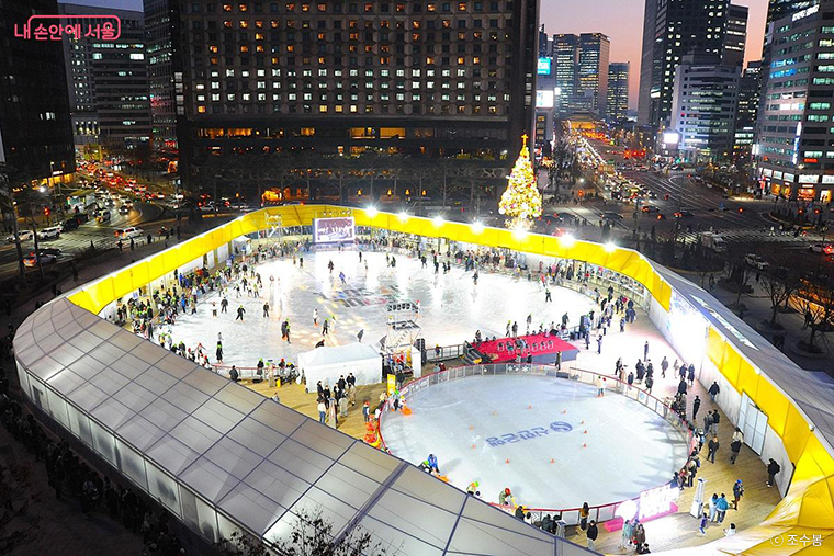 서울광장스케이트장 ⓒ조수봉