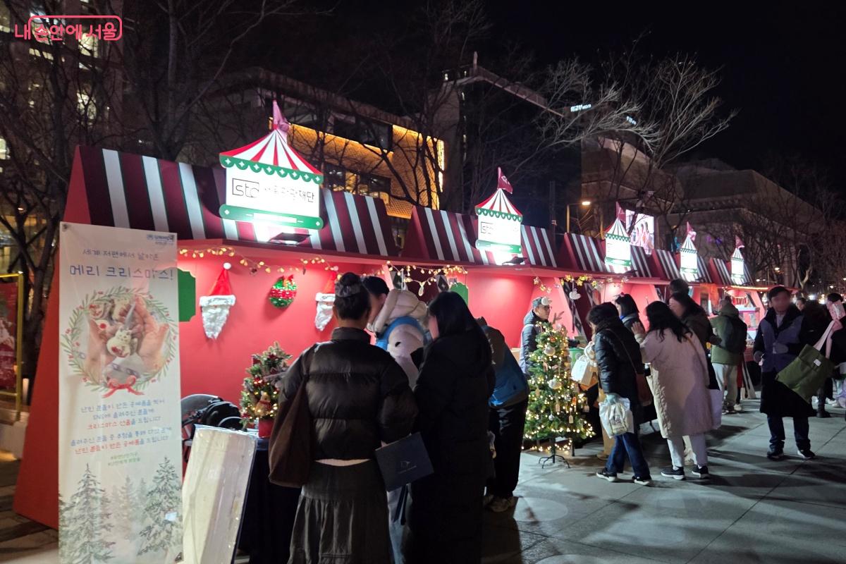광화문 마켓은 12월 31일까지 펼쳐진다. &copy;김미선