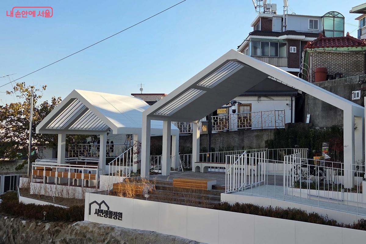 주민들이 쉬고, 소통할 수 있는 공간인 ‘시민생활정원’ ©김미선