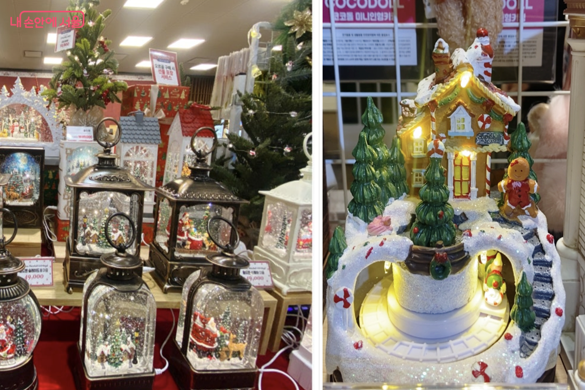 12월의 교보문고는 크리스마스 분위기를 한껏 느낄 수 있었다. &copy;김경선