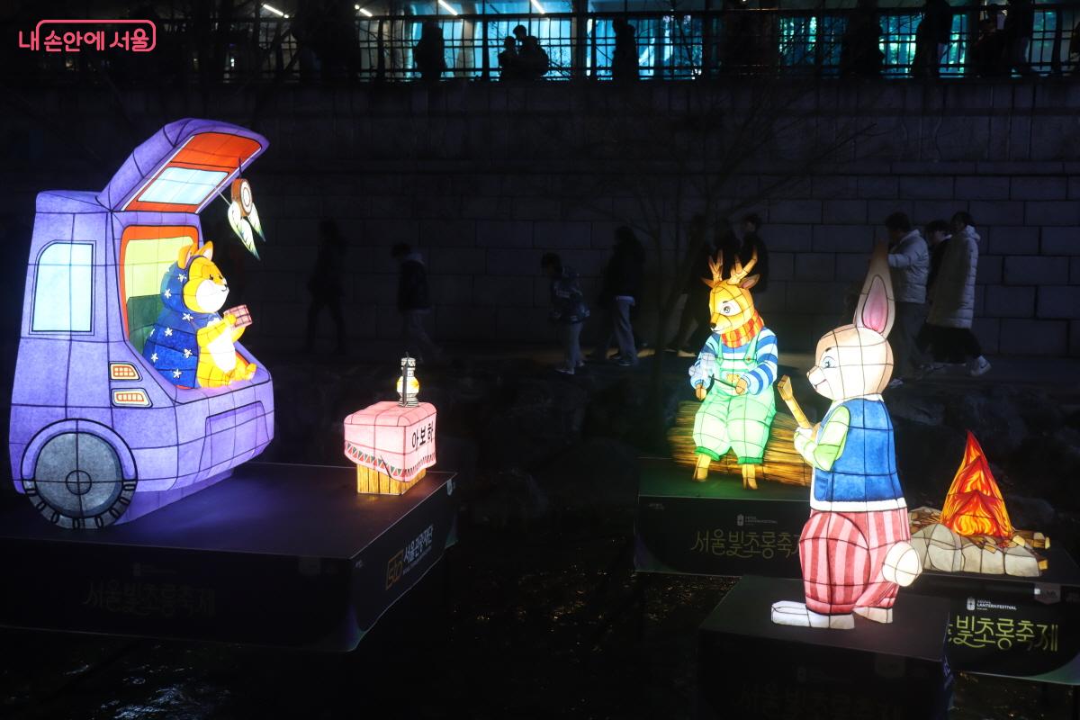 현대적 감각이 돋보이는 &lsquo;빛으로 만나는 MZ&rsquo; &copy;조송연