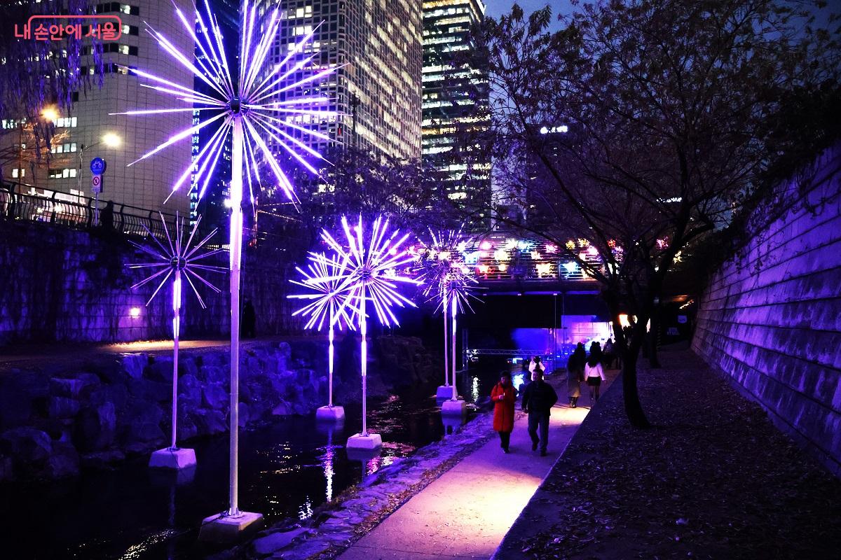 작품 <빛의 오로라> &copy;이봉덕 