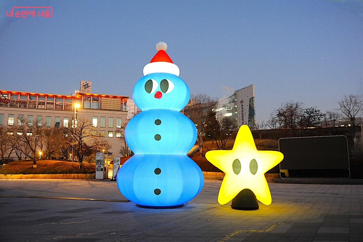 팔거리의 포토존 &lsquo;이야이야앤 프렌즈&rsquo; &copy;조수봉