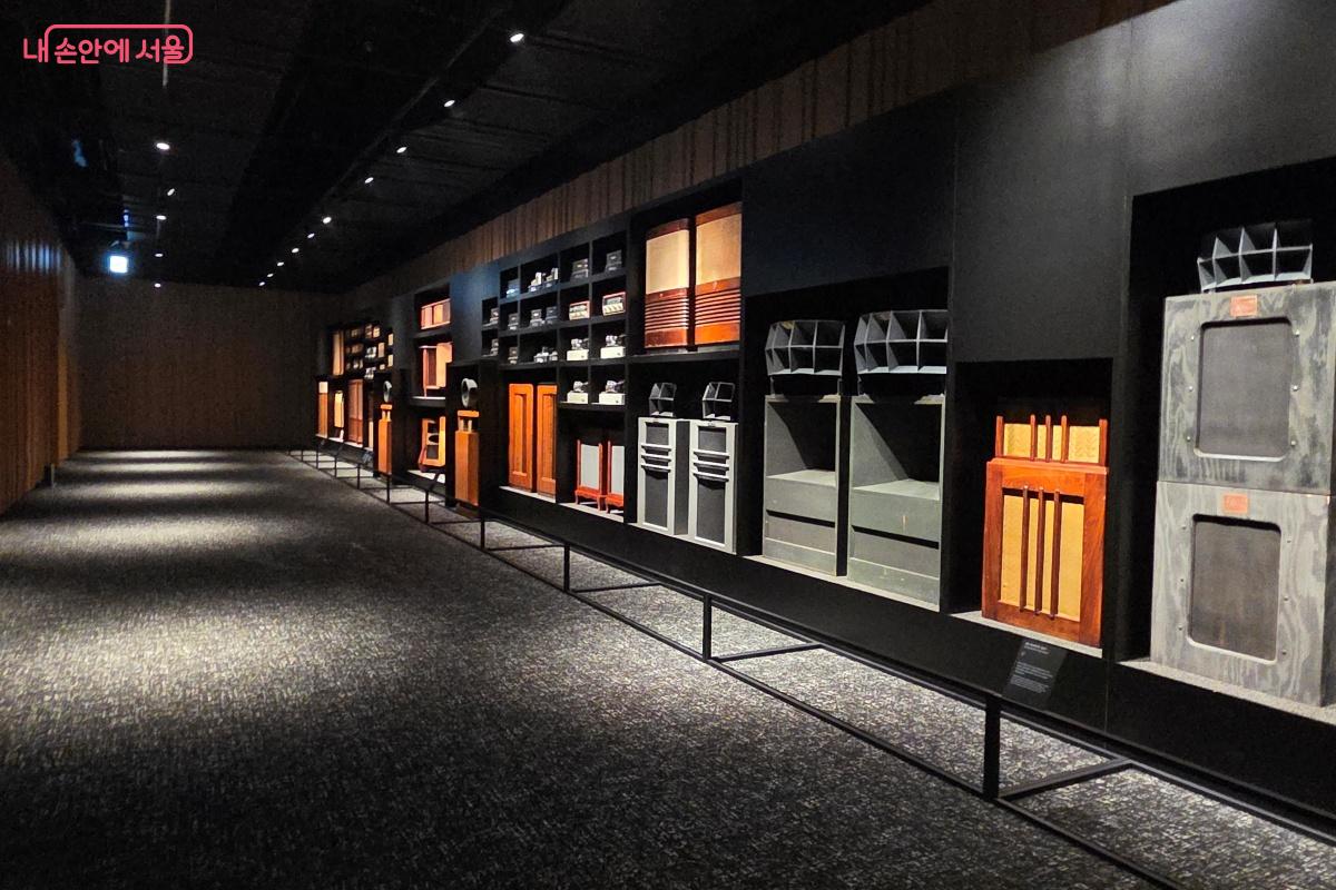 매킨토시, 마란츠 등 가정용 하이파이 오디오를 확인했다. &copy;김미선