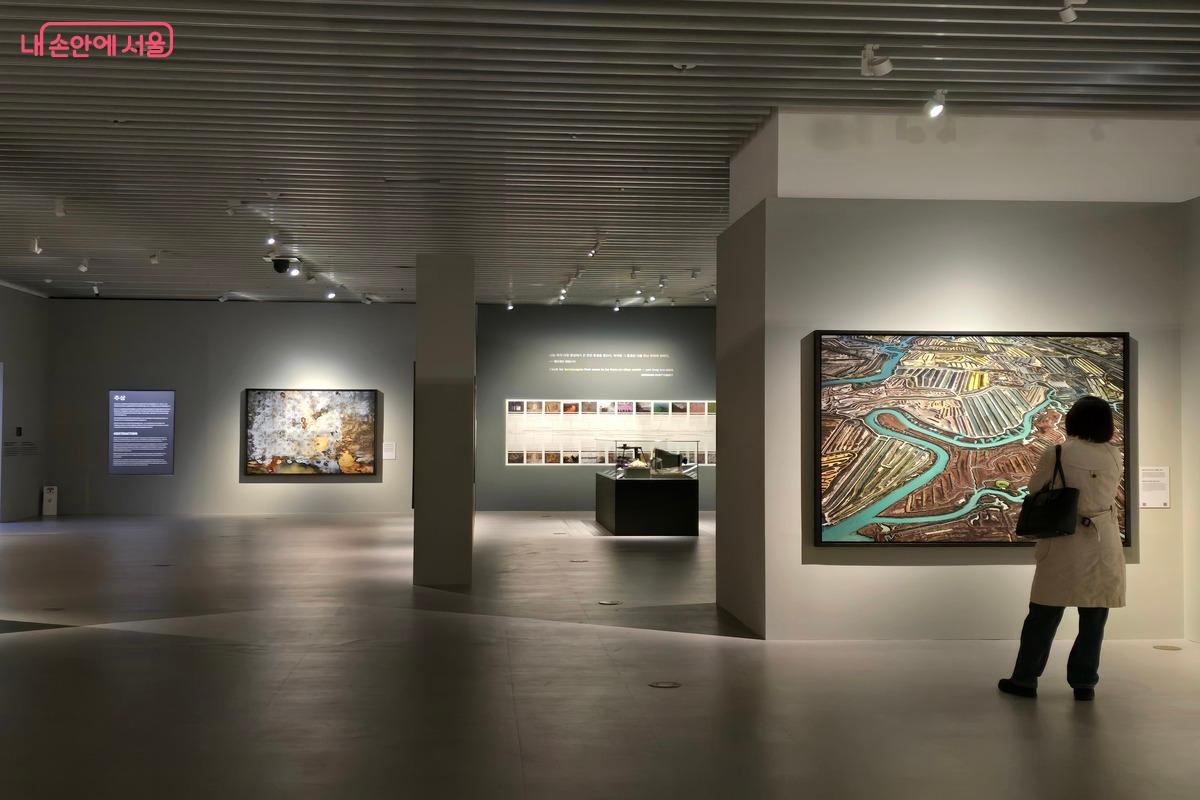 아름다워 보이는 사진이지만 그 내용을 알면 깊이 생각하게 만드는 전시다. ©김은주