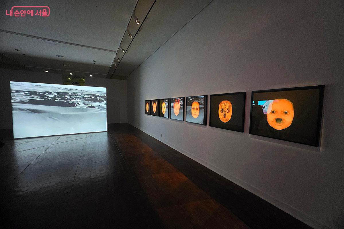 개인적 신화 기반의 서사를 다룬 작품 공간 &copy;이정민