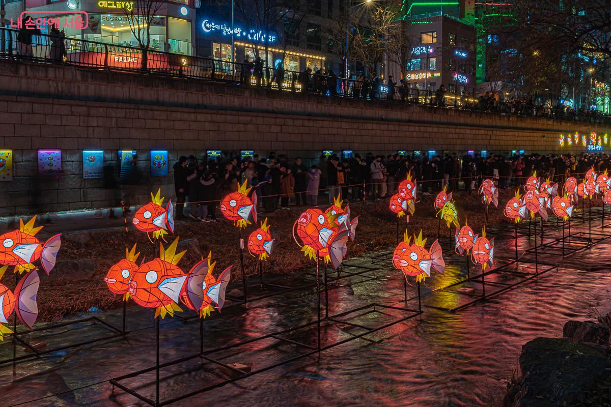 올해 가장 인기가 많은 잉어킹 구간 &copy;김지연