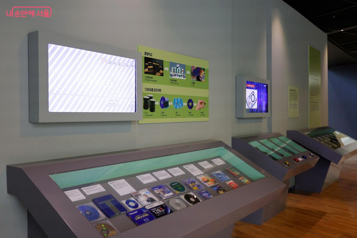 디지털 시대 전자 매체의 등장을 볼 수 있는 공간 ©박성환