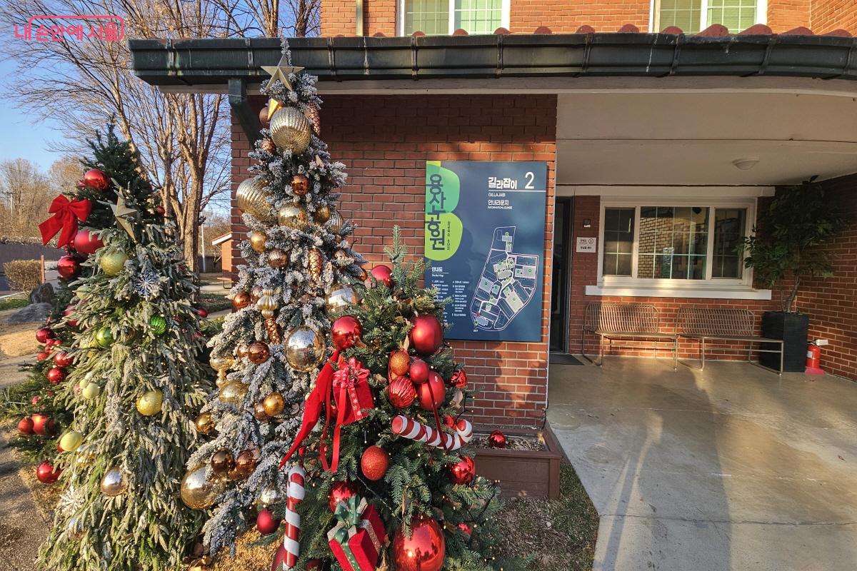 안내라운지를 통해 장교숙소로 들어갔다. ©이선미