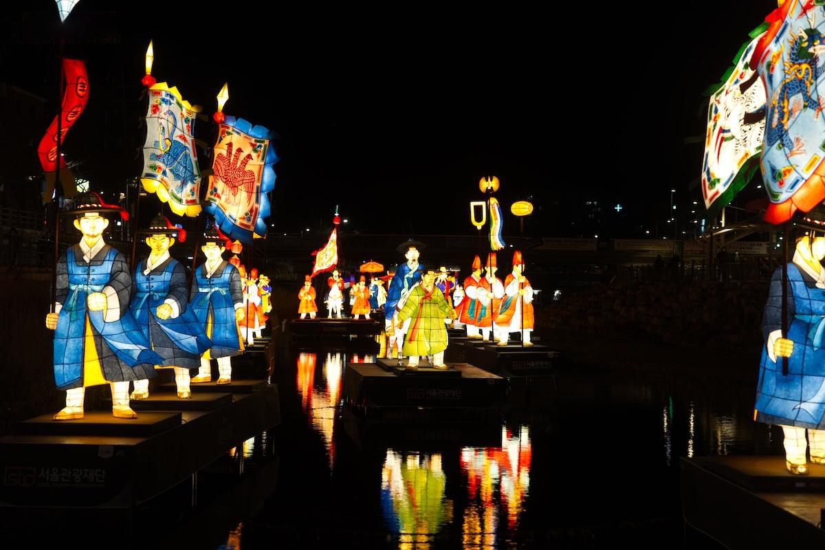 빛초롱축제, 청계천에서만? 새로운 무대 '우이천'에서 즐겨보세요