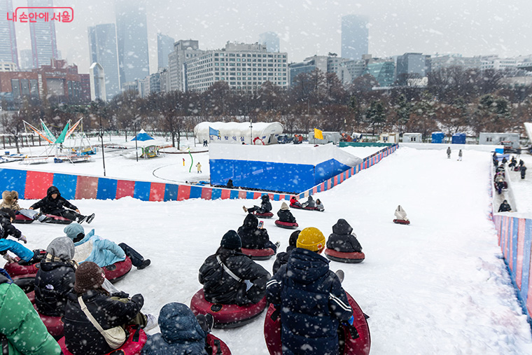 여의도한강공원 눈썰매장
