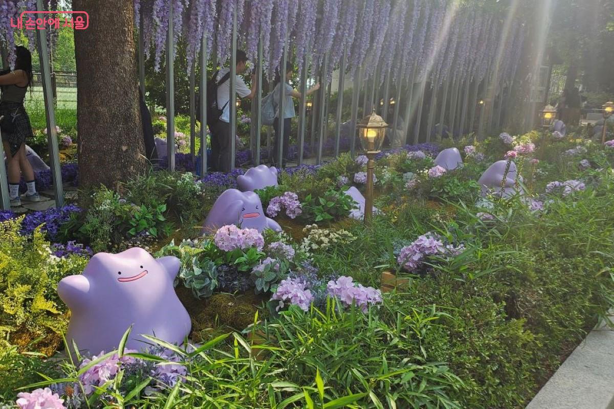 서울국제정원박람회에 꾸며진 메타몽 가든 &copy;김아름