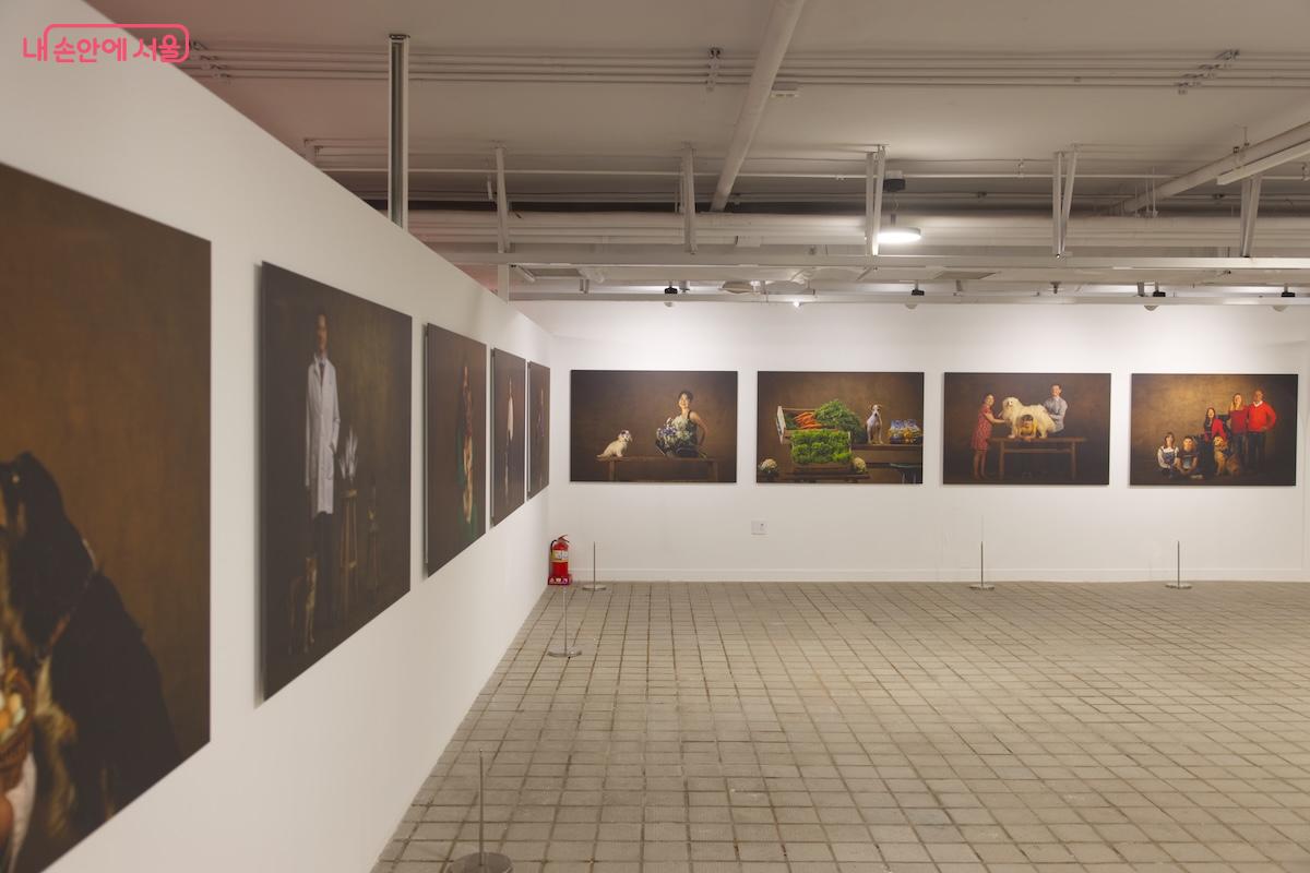 얀 아르튀스-베르트랑의 사진 작품의 약 200점 내외로 구성되어 있다. ©임중빈