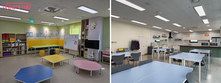 강서 거점형 키움센터 – 돌봄공간, 요리메이커스 공간