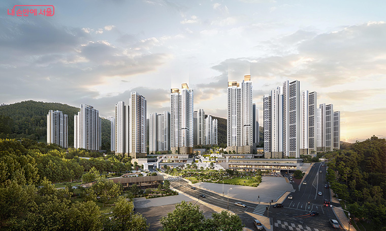 백사마을은 분양·임대 획지 구분이 없는 통합개발로 추진된다. 