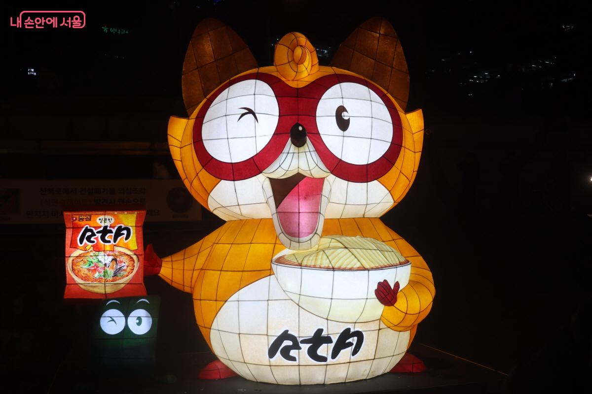 농심이 선보인 &lsquo;신라면X케이팝 데몬 헌터스&rsquo; &copy;조송연